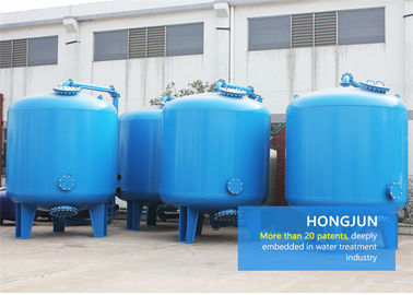 Tasso dissalante di trattamento delle acque dei filtrante di multimedia 95-99% automatico blu per la pianta di depurazione delle acque