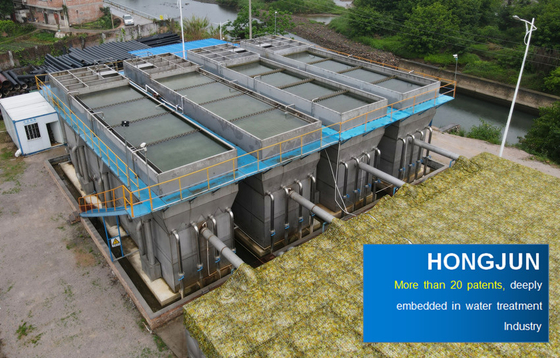 attrezzatura di depurazione delle acque integrata filtrazione di flocculazione 20000t/D