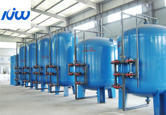 Larga scala Ion Exchange Water Treatment System di acciaio al carbonio