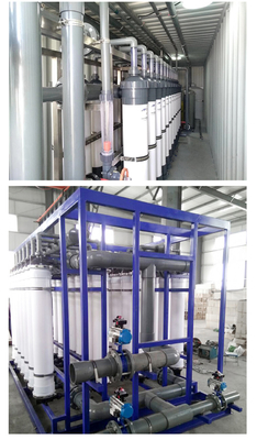 Osmosi inversa di precisione di filtrazione dell'attrezzatura messa in recipienti di trattamento delle acque