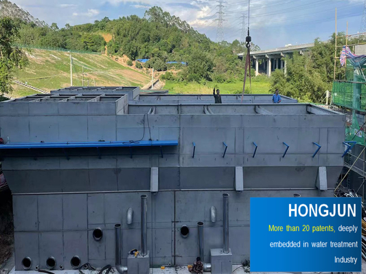 Fornitura idrica rurale attrezzature di sedimentazione flocculente 1000l/h Purificazione delle acque fluviali
