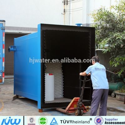 Fiume e lago Purificazione integrata Unità di attrezzature per il trattamento dell'acqua HJ-C208