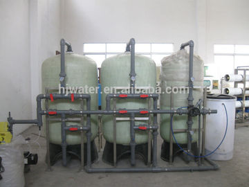 Trattamento dell'acqua in acciaio inossidabile 3T/H con serbatoio di stoccaggio in vetroresina HJ- EDECEE28