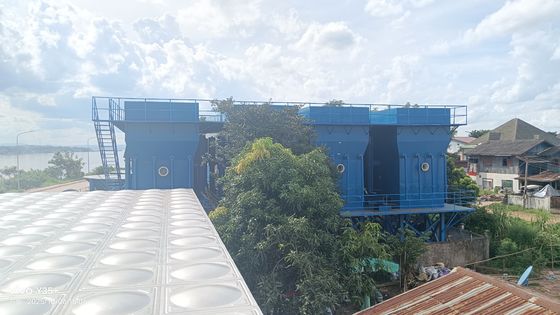 Sistema integrato di purificazione dell'acqua industriale per acque fluviali/superficiali ad alte prestazioni e avanzato